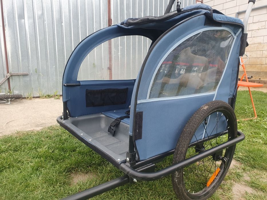 Przyczepka rowerowa 2- os., Bike orginal KID-100