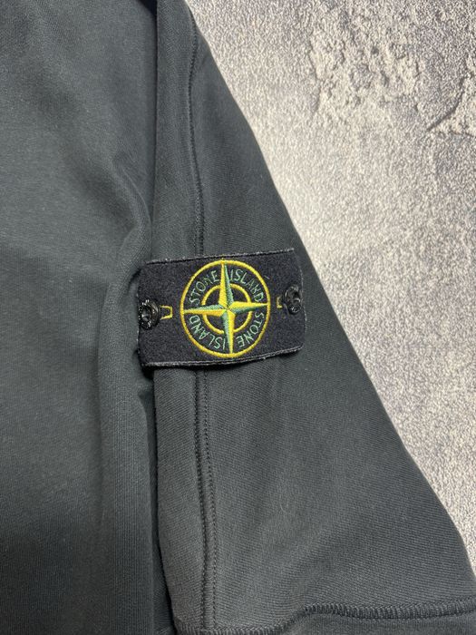 stone island sweatshirt in black оригінал стонік