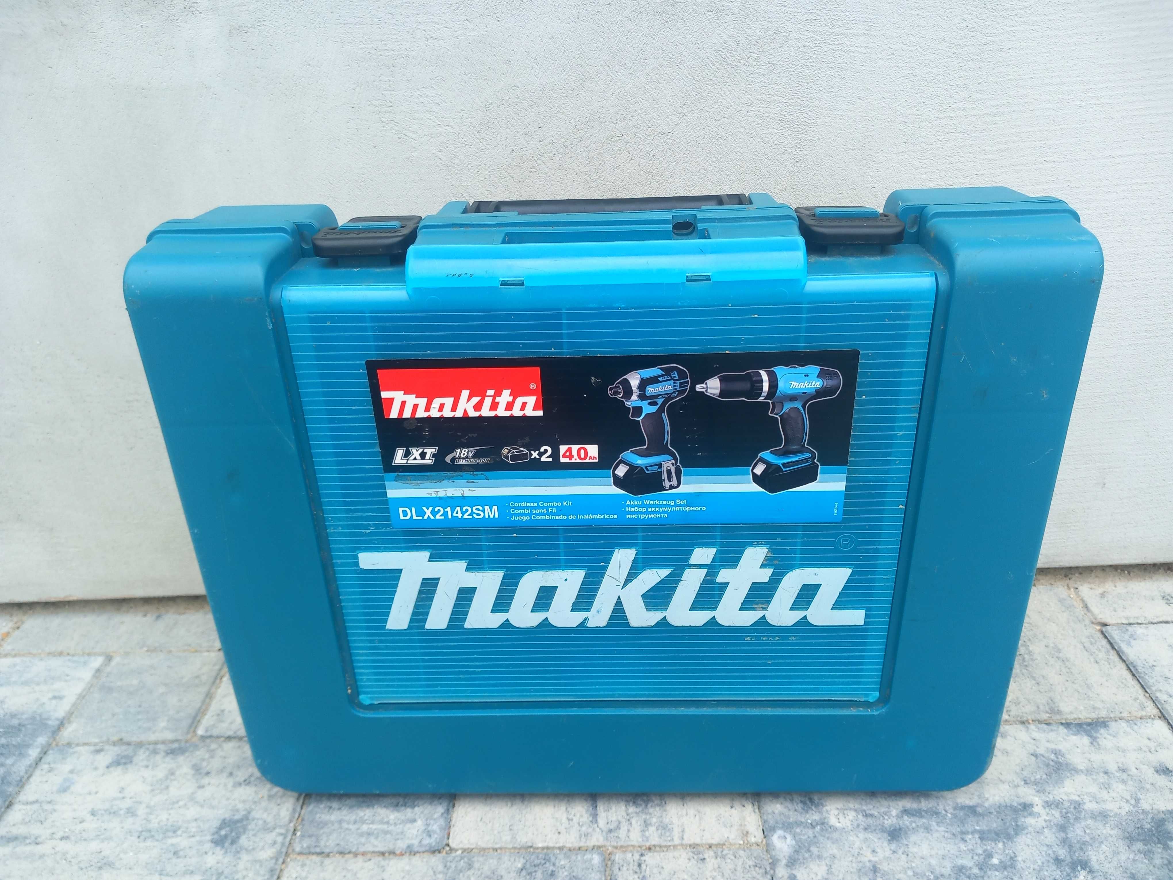 Zestaw Makita wkrętarko wiertarka DHP453 oraz zakrętarka DTD152 18 V