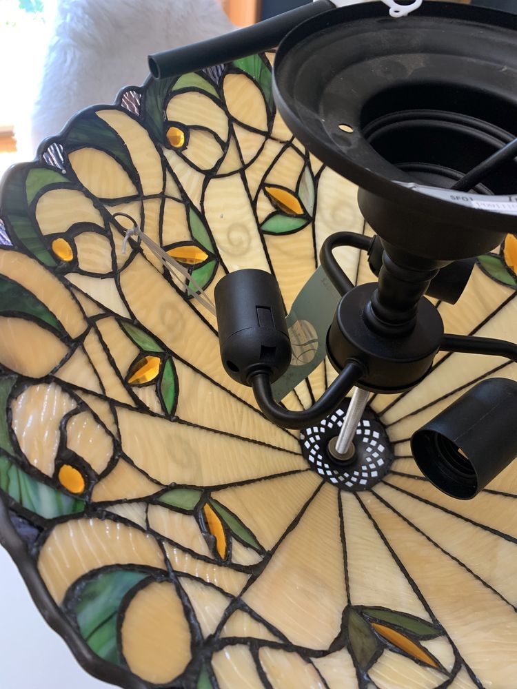 Lampa wisząca Tiffany