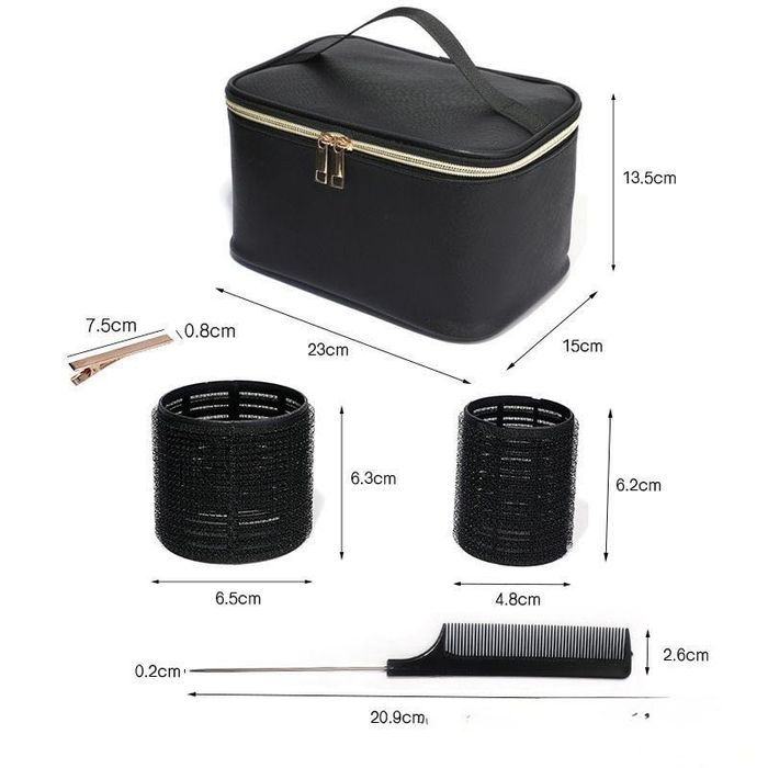 Бігуді для волосся з затискачами, липучки, для обʼєму