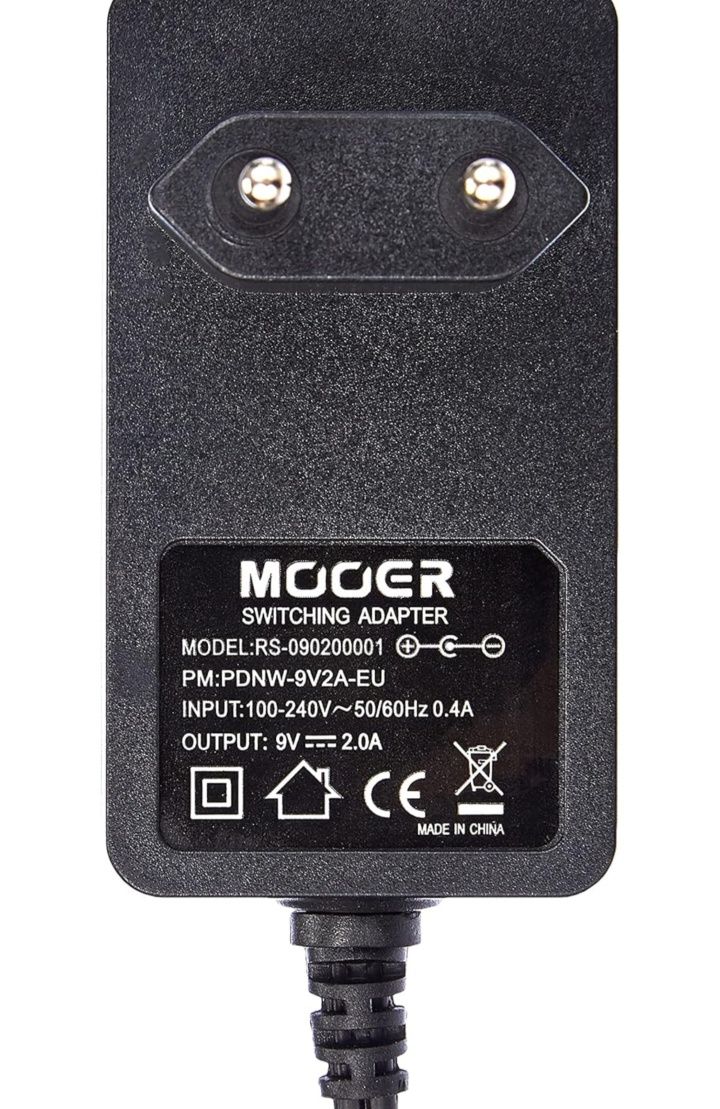 Transformador Mooer 9V + cabo PD-5