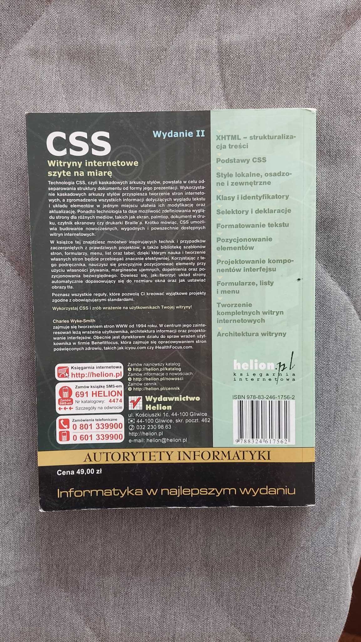 CSS - Witryny internetowe szyte na miarę - Charles Wyke-Smith - Helios