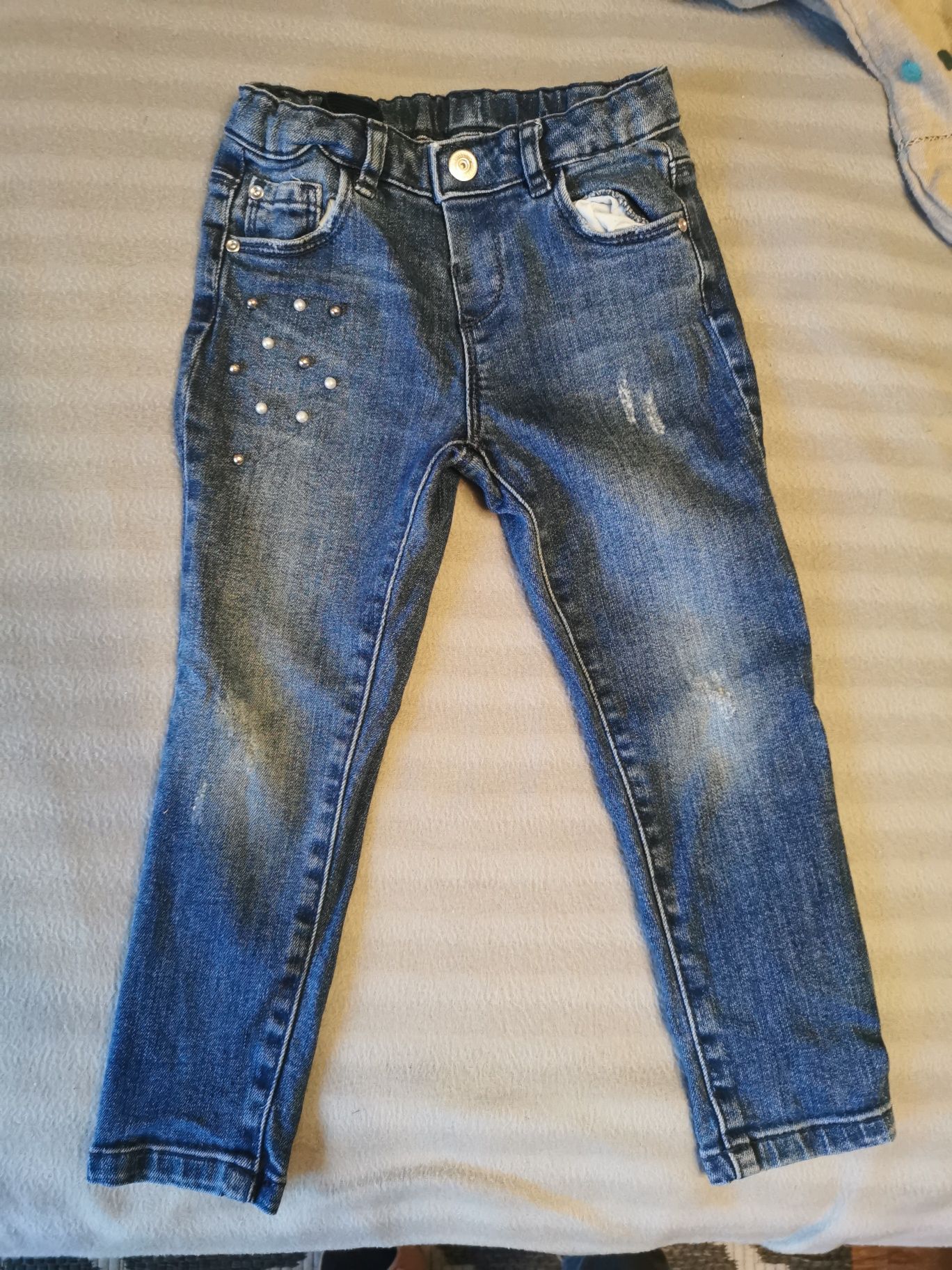 Spodnie jeansy Zara r. 104