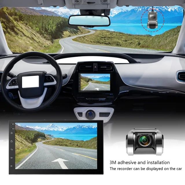 Câmara automóvel/Dash Cam ADAS 1080P versão USB para Android NOVO