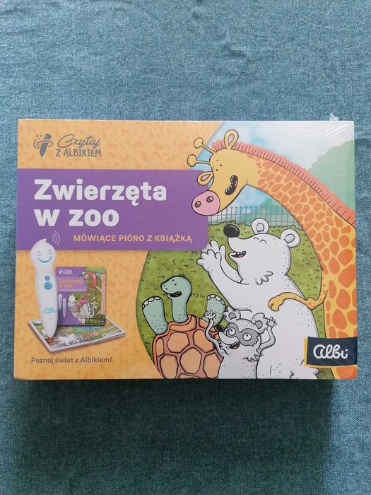 Czytaj z Albikiem Zestaw z piórem mówiącym i książką Zwierzęta w Zoo
