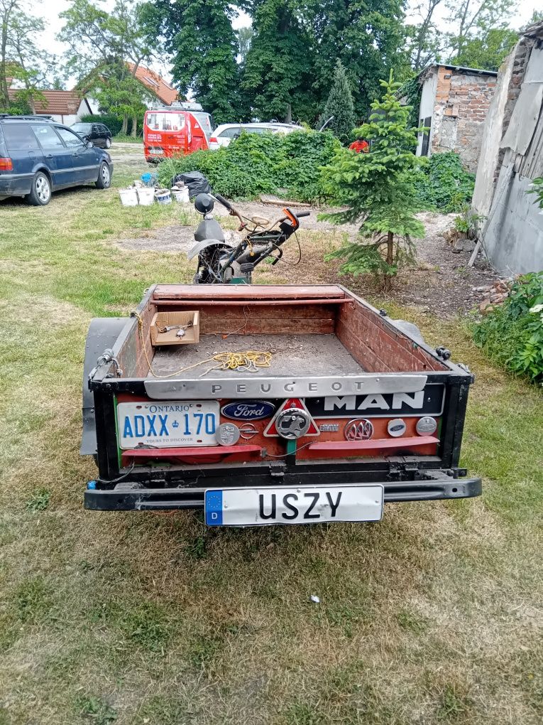 Dzik przyczepka ogrodowa