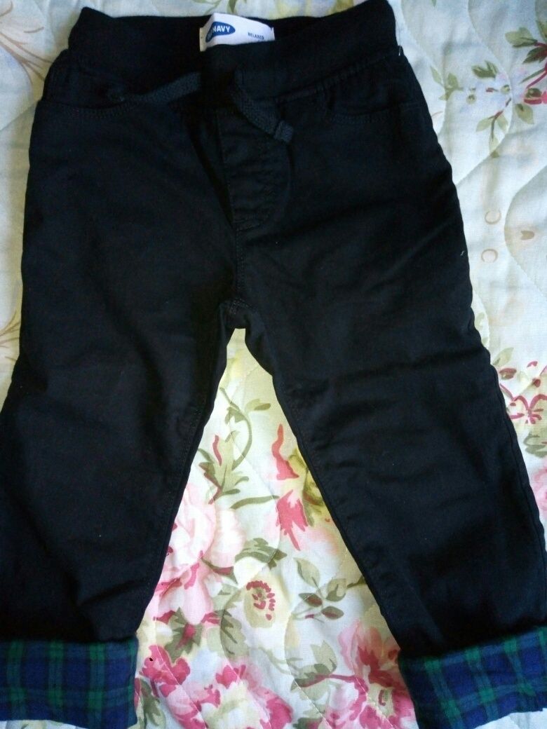 Новые утепленные джинсы на фланелевой подкладке GAP Old navy на 2-3 г