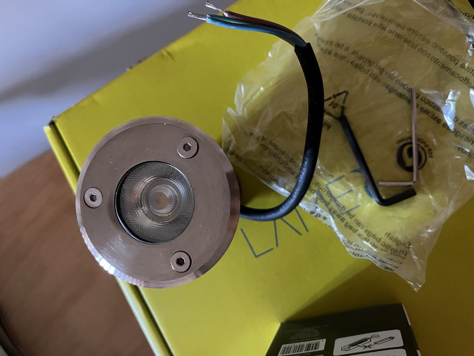 Foco de encastrar de exterior led 3W, 3000k