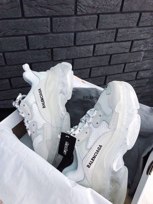 Кросівки Balenciaga Triple S White 36-41 ЛЮКС Баленсиага Кроссовки