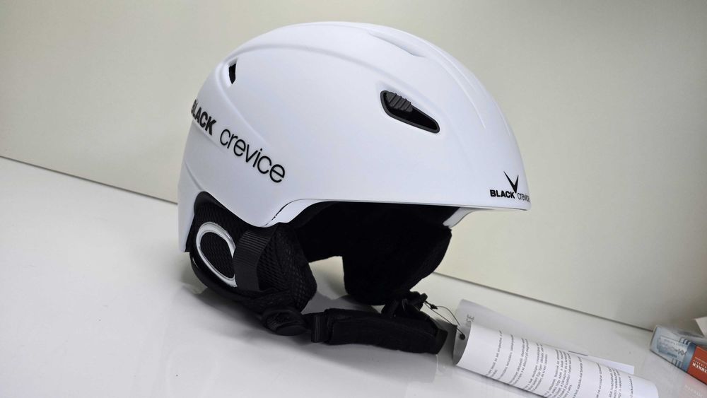 KASK narciarski BLACK CREVICE KITZBUHEL rozmiar S 55-56cm Matt White