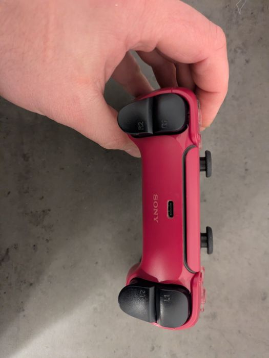 Kontroler Pad analogi TMR Sony PlayStation 5 PS5 Dualsense czerwony