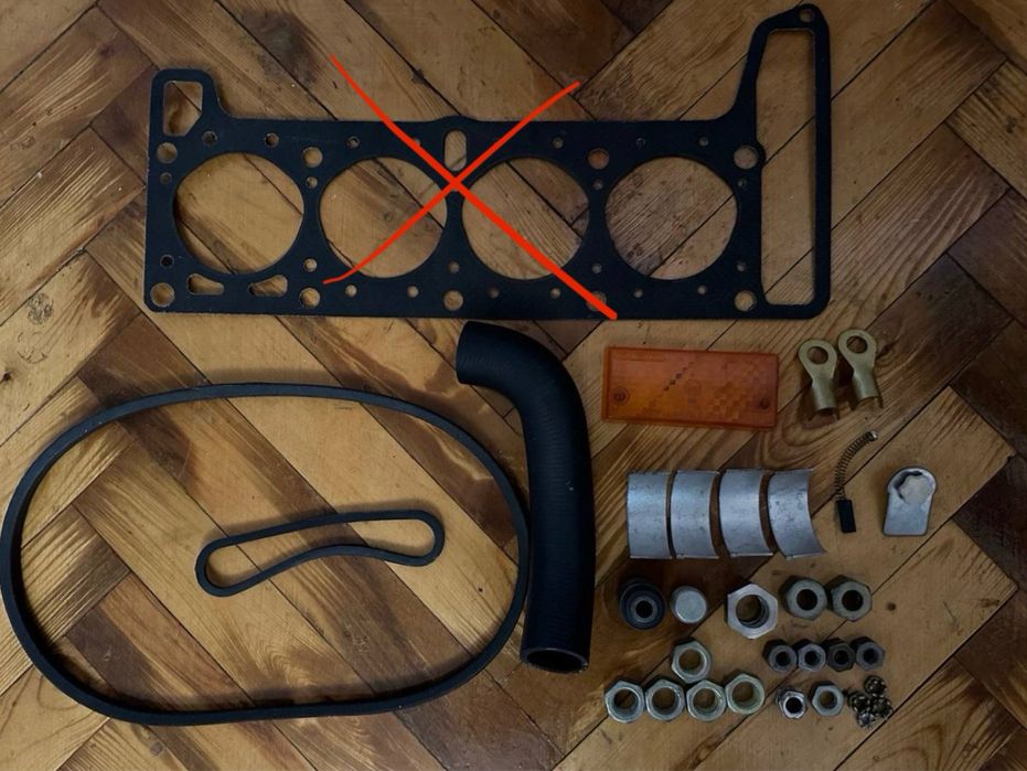 Детали для Ваз 2101 подшипники сальники ключ зажигания