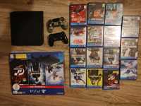 Ps4 1  TB  + gry + 2 pady