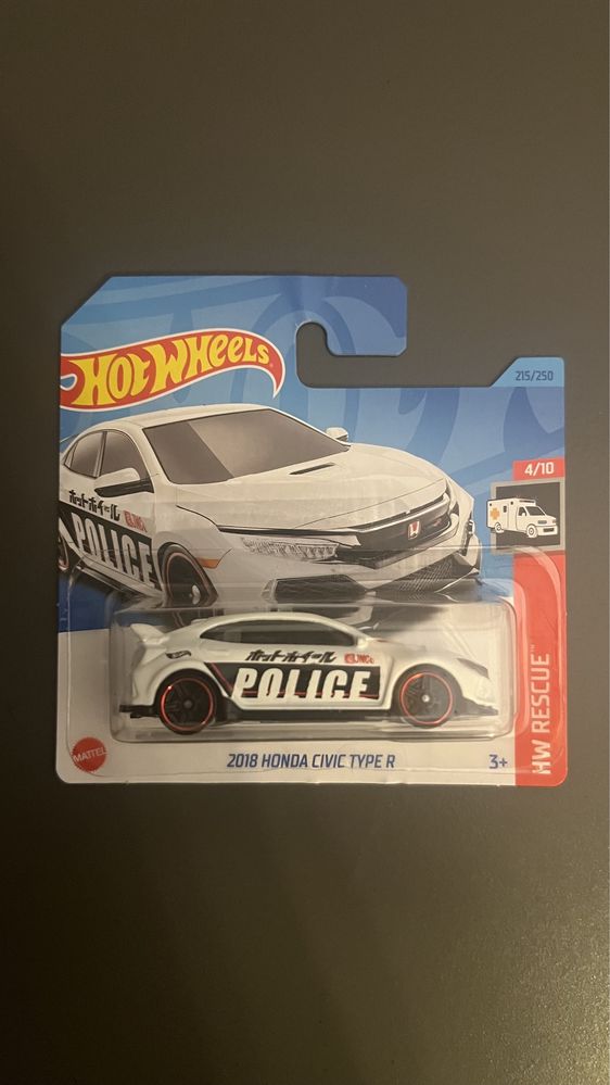 Hot wheels 2018 Honda CIVIC TYPE R