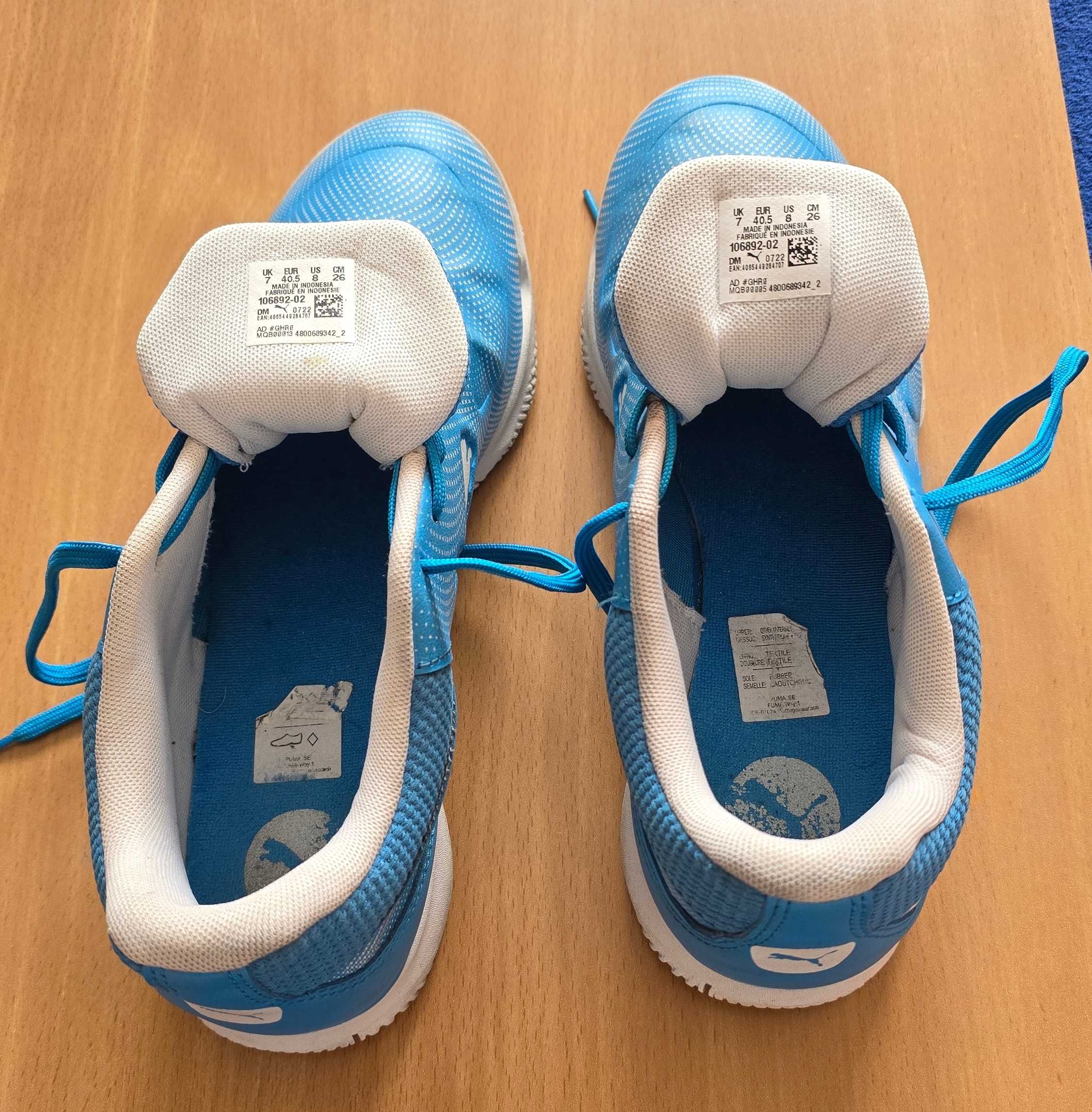 Buty piłkarskie, halowe, Puma Truco - rozmiar 40,5 (stopa 26 cm)