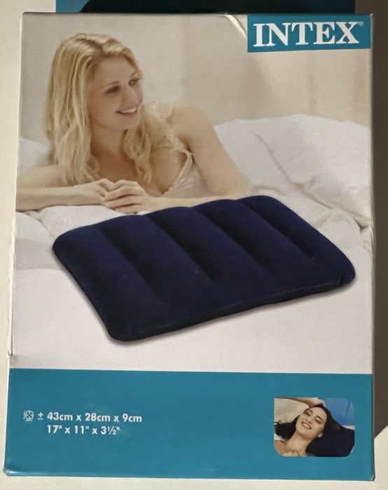 Подушка надувная Intex 43 х 28 х 9 см INTEX