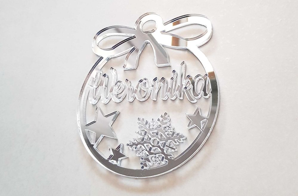 Ozdoba personalizowana z imieniem dziecka