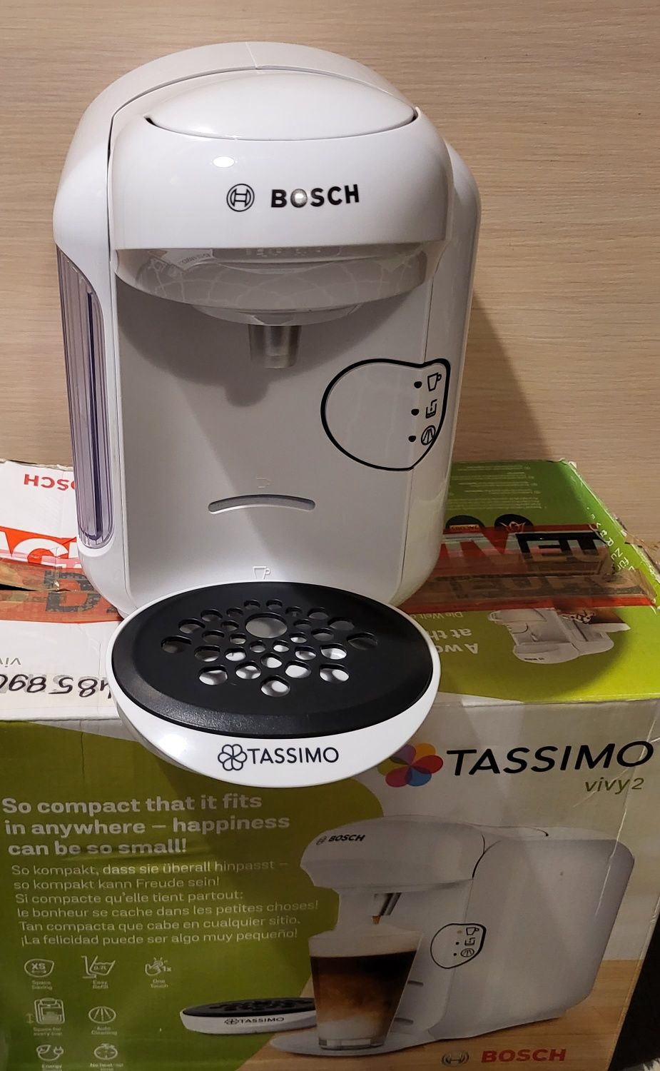 Ekspres Bosch Tassimo Vivy 2 j.Nowy na gwarancji