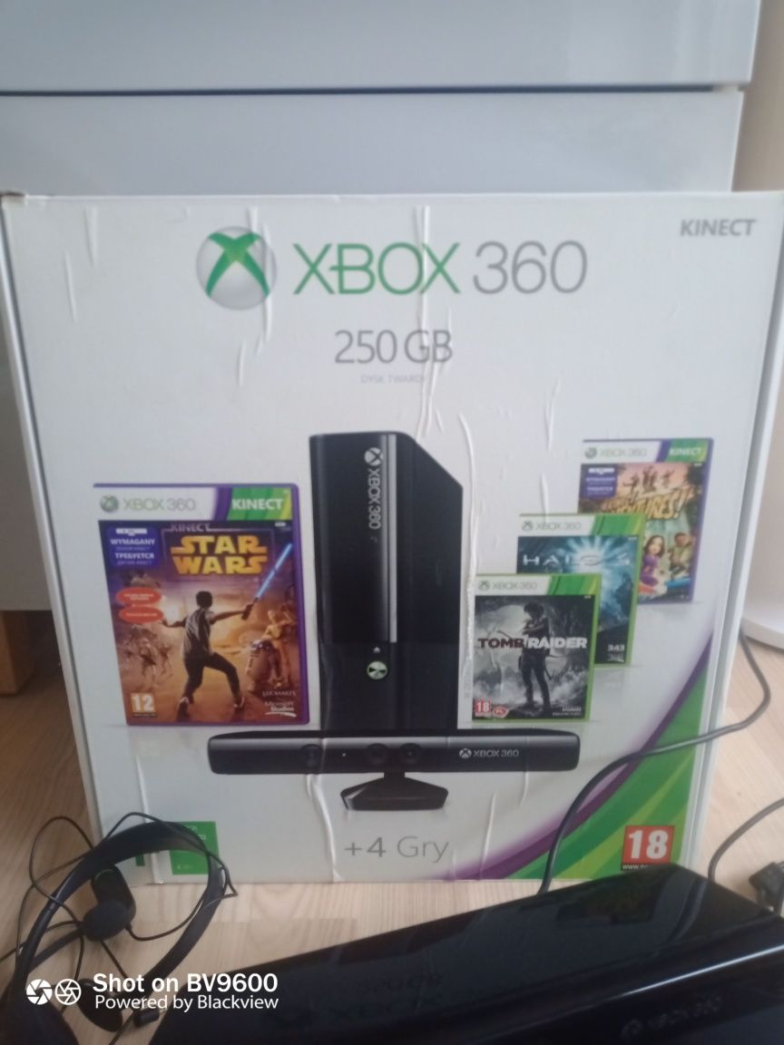 Konsola Xbox 360 250GB duży zestaw