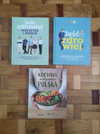 Lidl książka kucharska jeść zdrowiej kuchnia srodziemnopolska zestaw 3