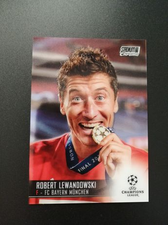 Karta kolekcjonerska. Robert Lewandowski - Bayern Monachium.