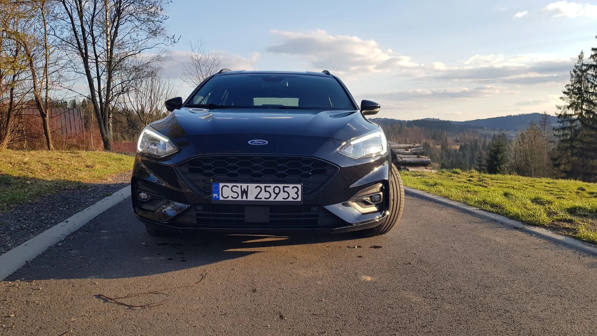 Ford Focus stan bdb hybryda st line kamera servis aso najtaniej