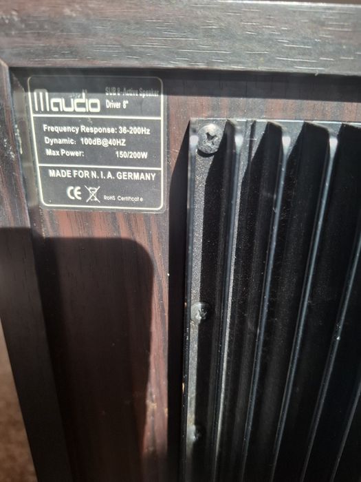 Subwoofer aktywny maudio sub 8