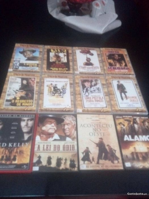 24 filmes originais western,kevin costner,john wayne etc