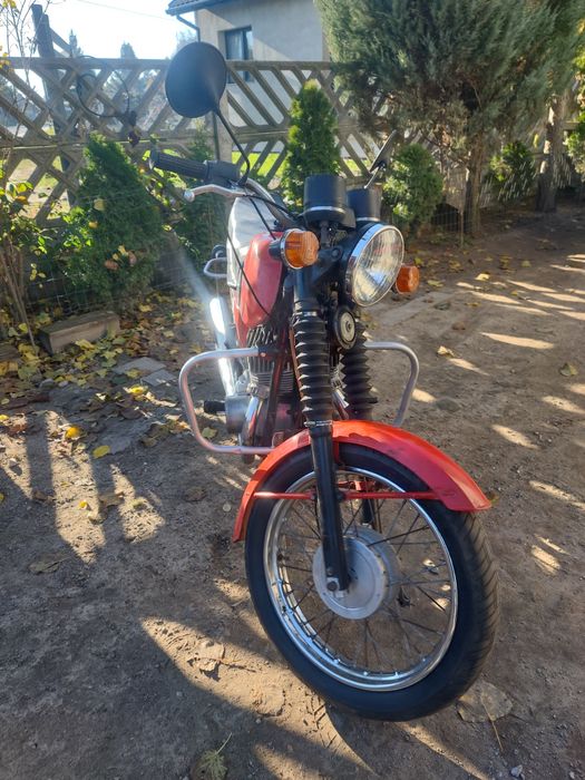 Jawa 350 TS model 638 jak Java delux 634 czy CZ 350 czerwona 632