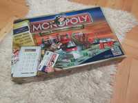 Gra Monopol Hasbro z elektronicznym czytnikiem niekompletny na części