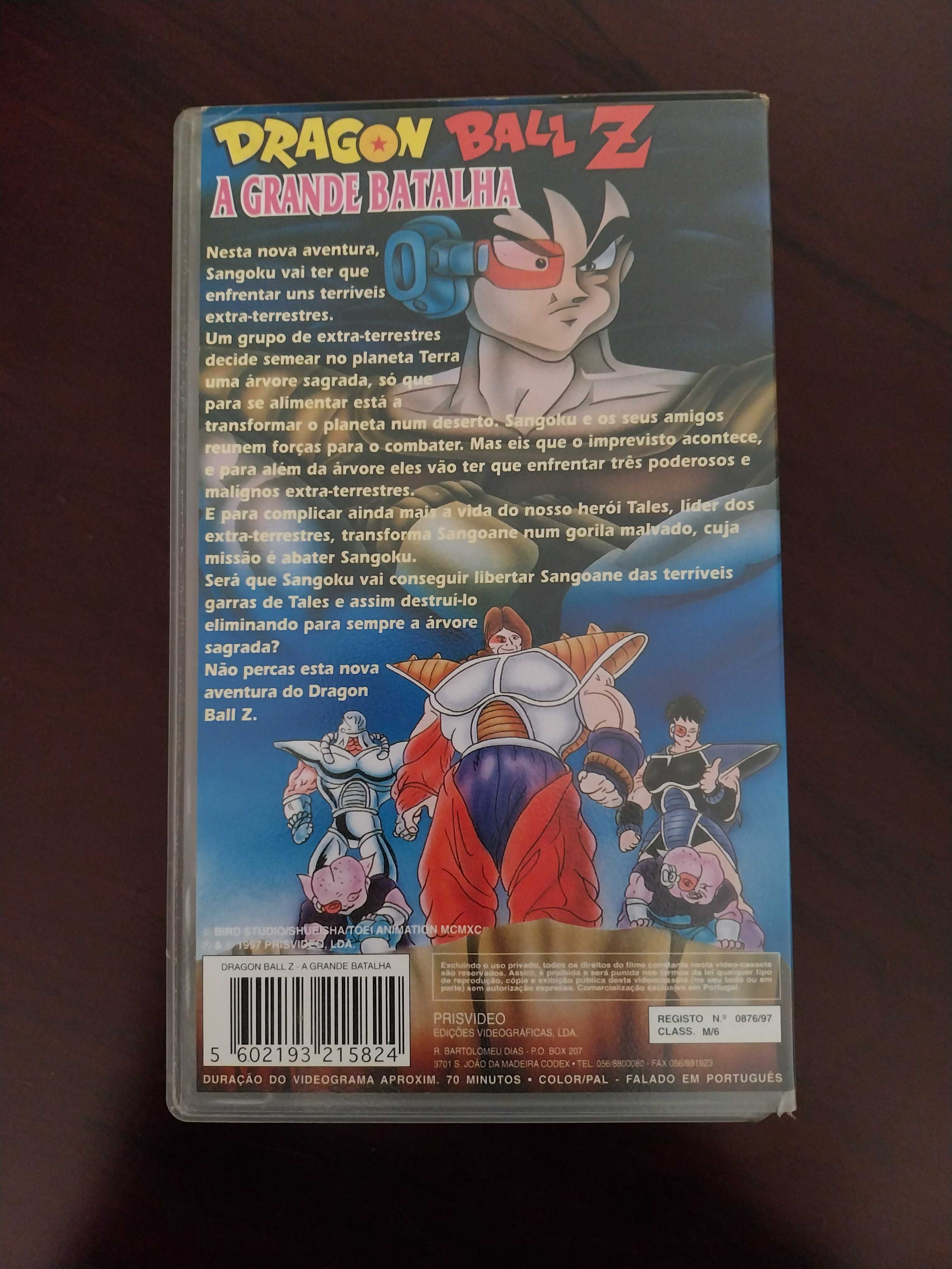 VHS "Dragon Ball Z - A Grande Batalha"
