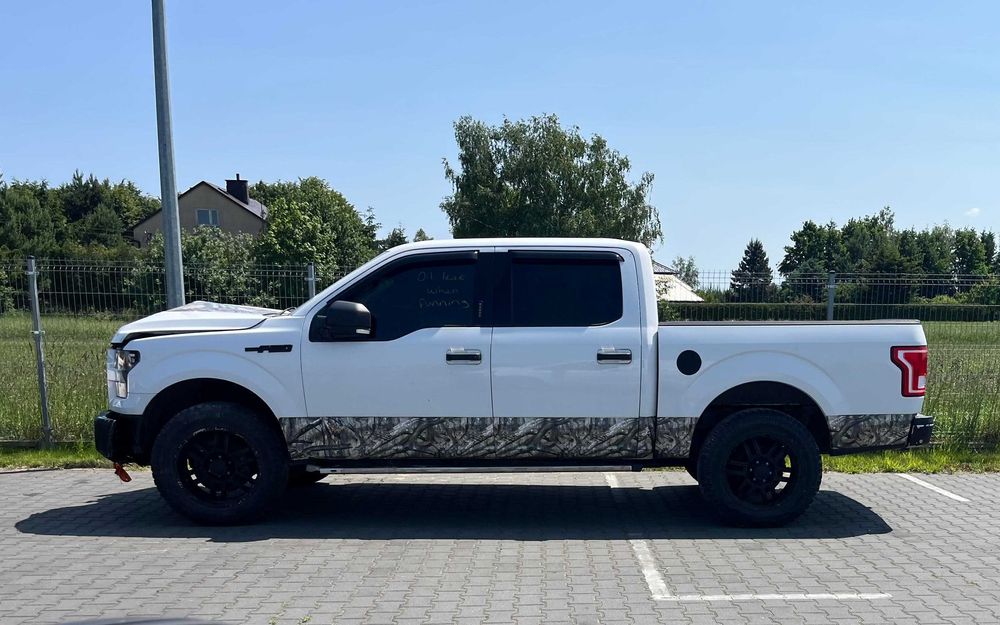 deska kokpit panel airbag poduszki monitor ford f150 czesci 2016-20