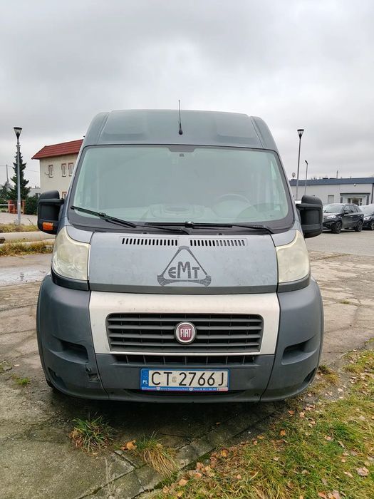 Fiat Ducato  Fiat Ducato Maxi brygadowy 7 miejsc, L4H2, hak, pierwszy właściciel