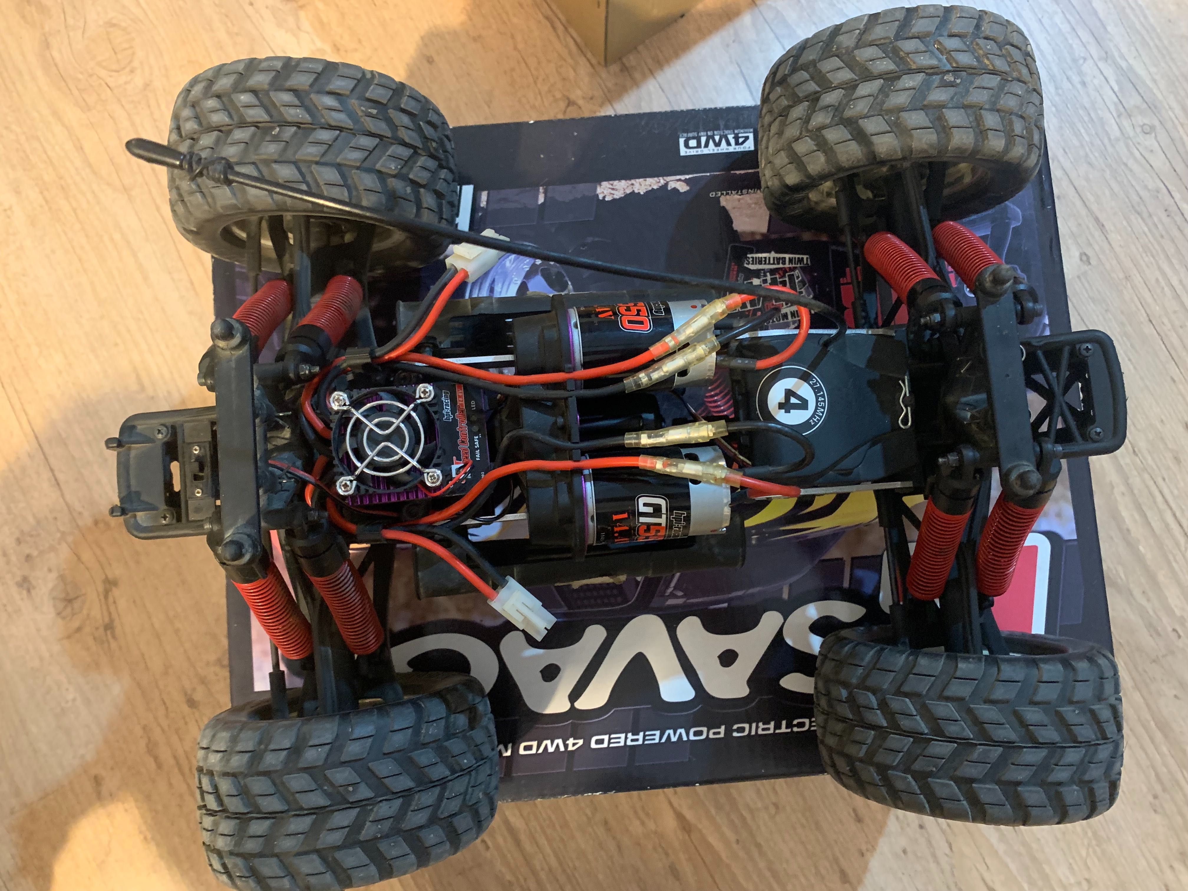 Sprzedam RC model elektryczny HPI Racing E-Savage + drugi na części !!