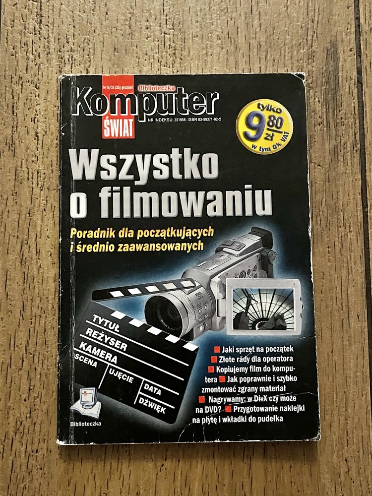 Wszystko o filmowaniu książka