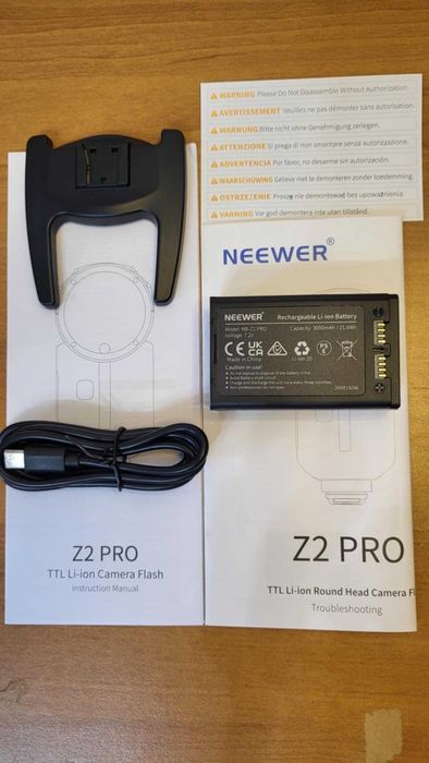 NEEWER Z2PRO-S 76Ws TTL Okrągła lampa błyskowa Speedlite