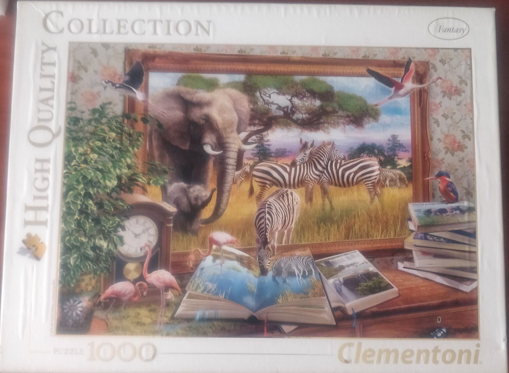 Puzzle Clementoni Zoo 1000 peças High Quality Collection