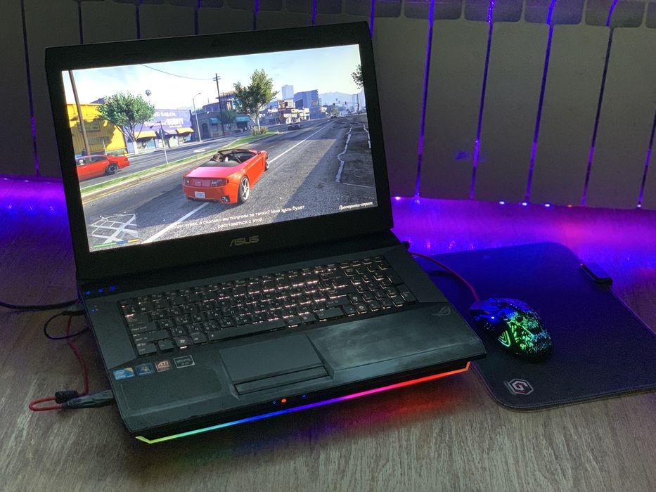 *Игровой ноутбук Asus Rog 17 + девайсы