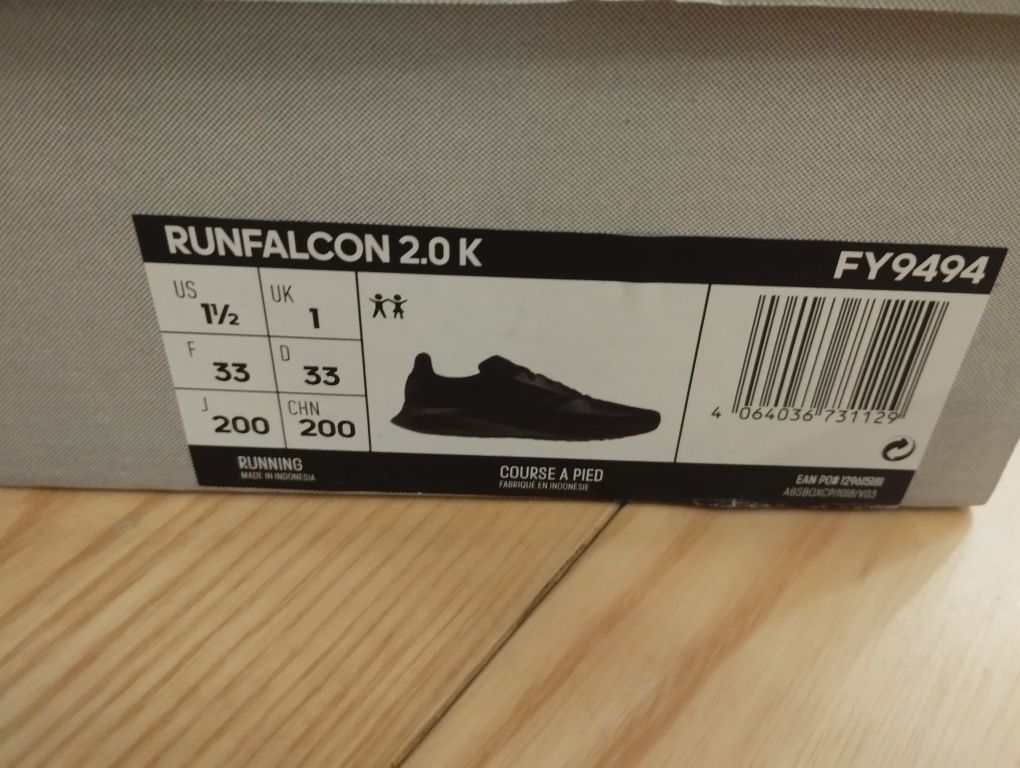 Adidas runFalcon 2.0k rozm 33