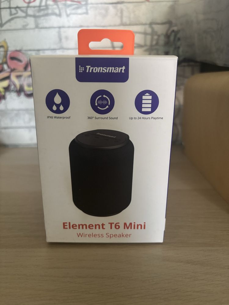 Glośnik przenośny bezprzewodowy Bluetooth Tronsmart Element T6 Mini