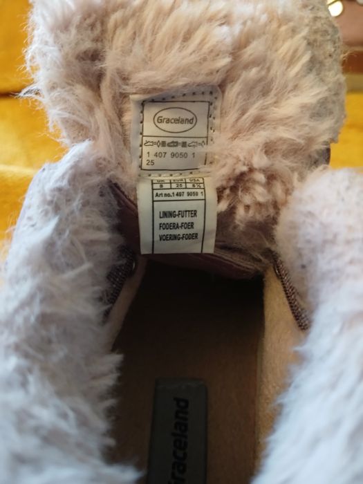 Buty jesień/ zima rozmiar 25