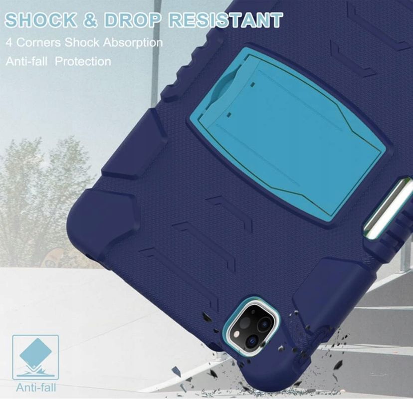 Etui Obudowa Pokrowiec na Tablet iPad Pro 3/2/1/11 Pancerny Niebieski