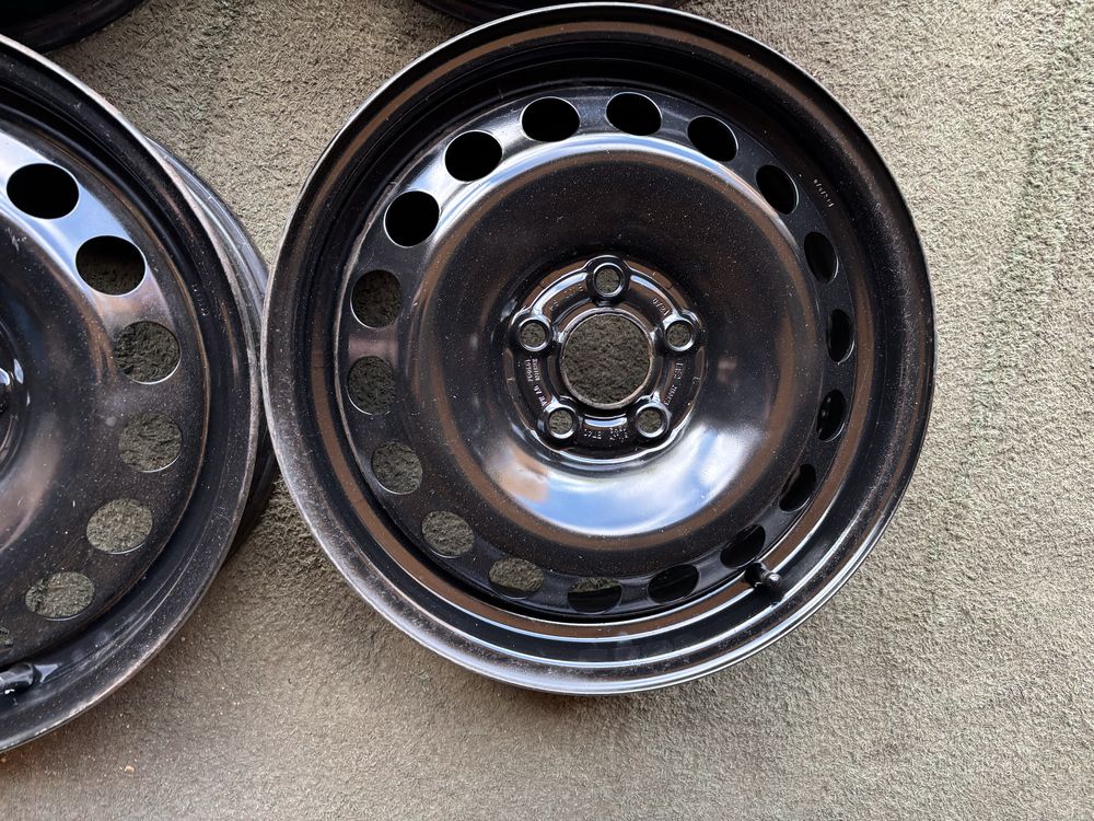 5x100 5,5Jx15 ET40 felgi stalowe 57,1 VW SEAT AUDI SKODA