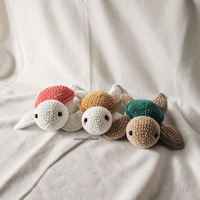 Żółw na szydełku