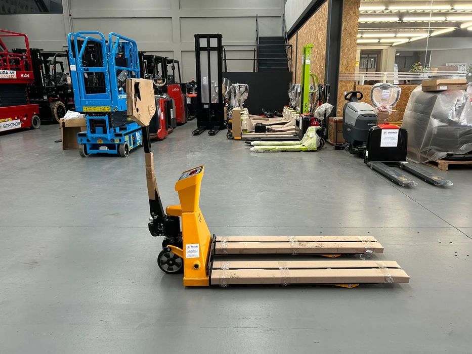 Porta Paletes manual NOVO com Balança 2000 Kgs