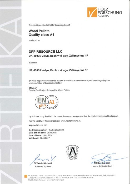 Pellet sosnowy 15 kg – certyfikowana klasa A1  darmowa DOSTAWA