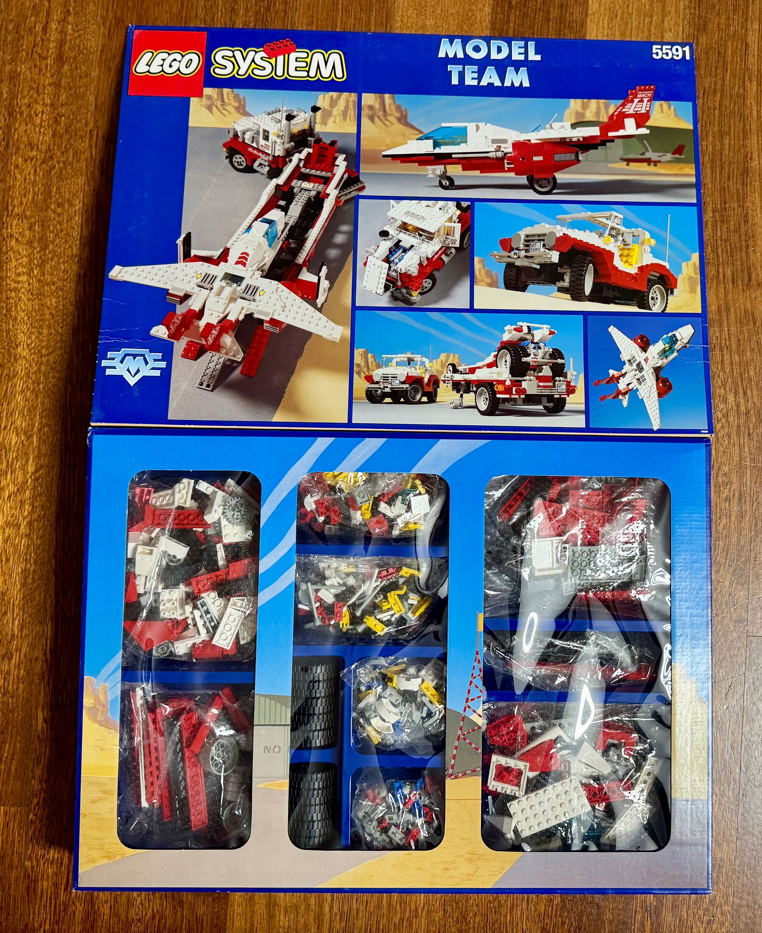 LEGO System Model Team - Mach II Red Bird Rig - 5591