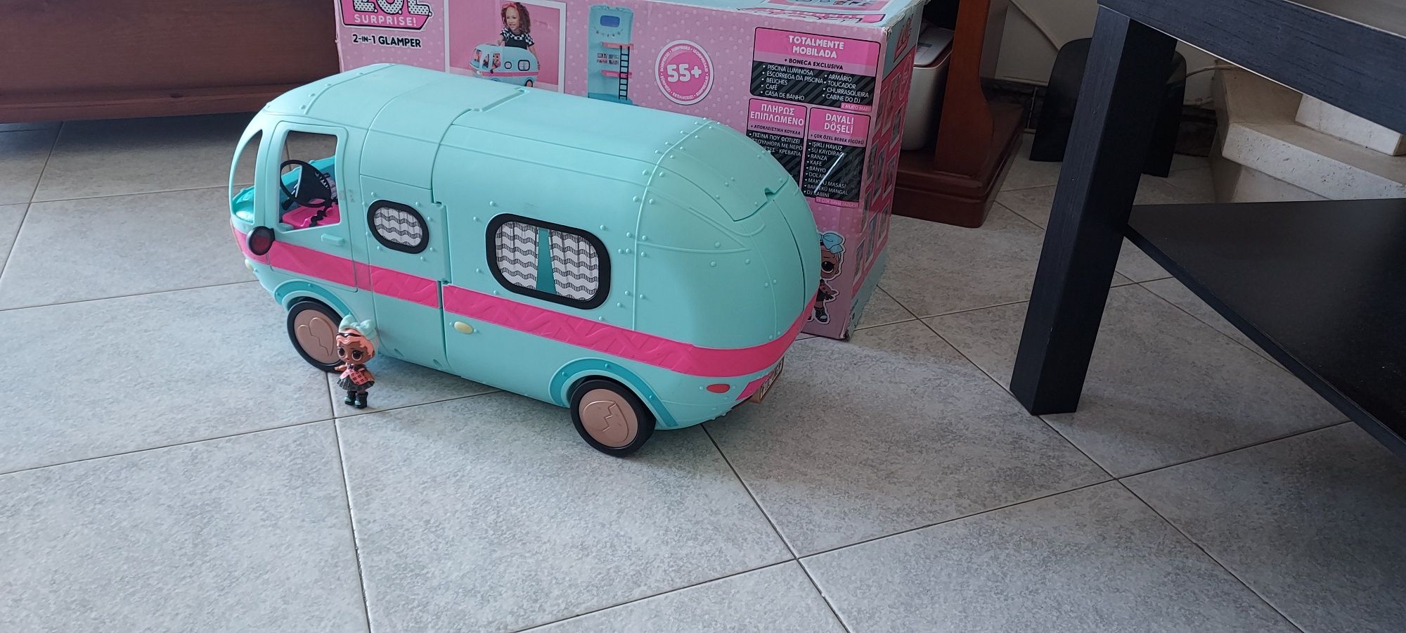 Boneca LoL Auto Caravana com caixa