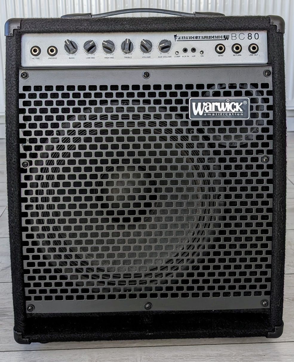 Комбопідсилювач для бас-гітари Warwick amplification BC 80
